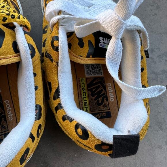 Vans X Imran Potato Sneakers in Leopard Golden Glow size 6.5 Mens / 8 Women's - Picture 5 of 16